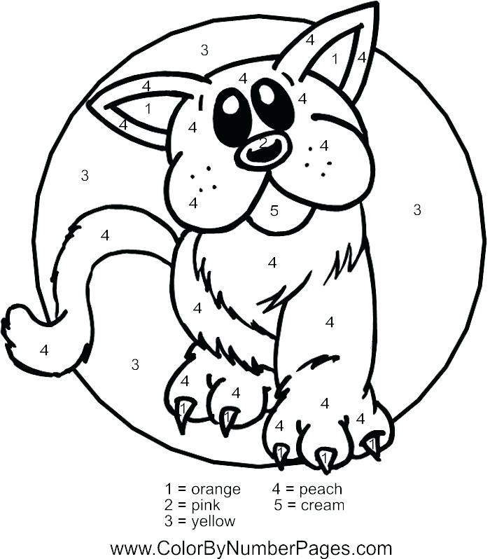 Color By Number Coloring Pages Cat Color By Number Page Catwoman 700x798 Color By Number Coloring Pages Cat Color By Number Page Catwoman