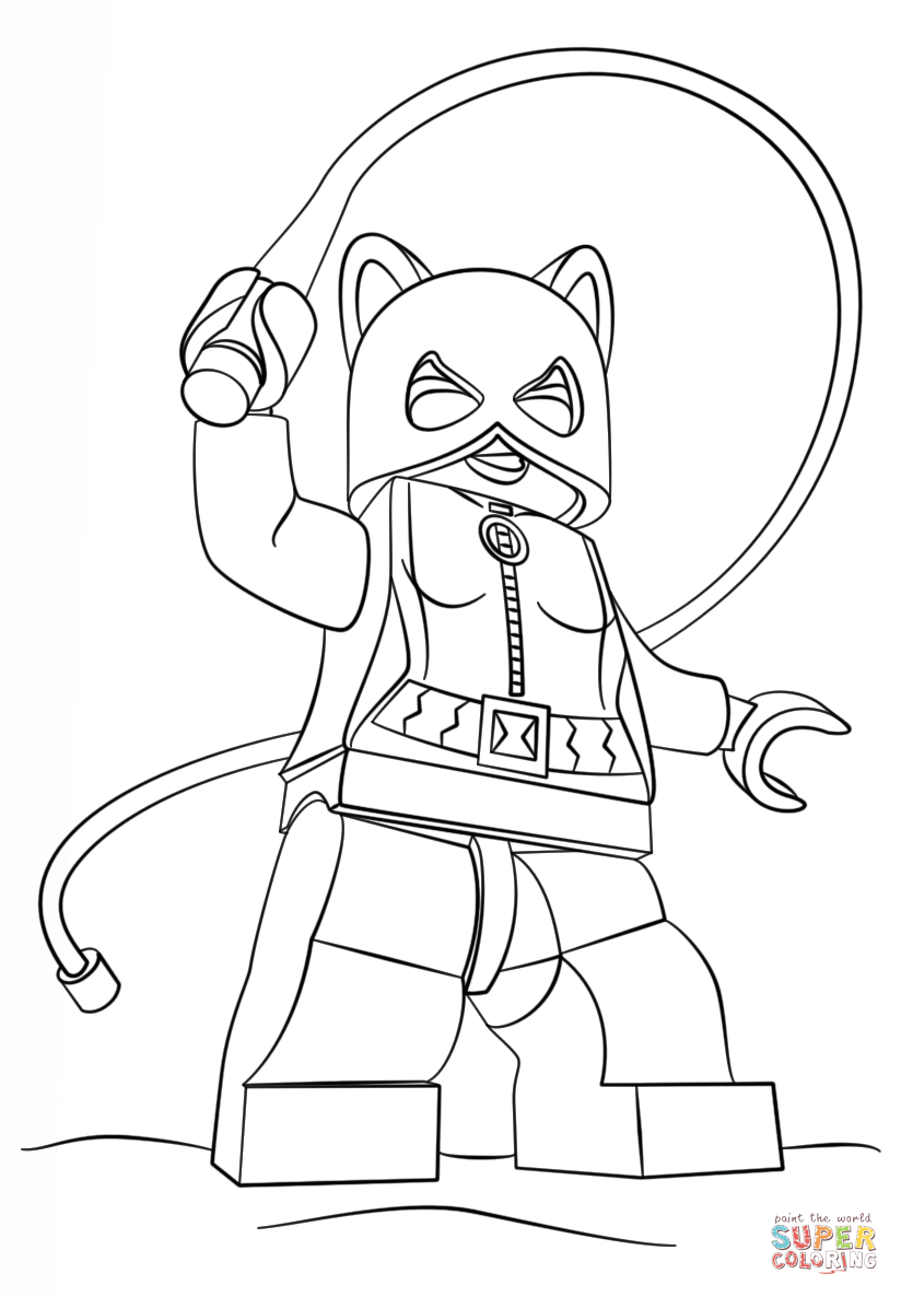 Odd Catwoman Coloring Pages Lego Page Free Pri 824x1186 Odd Catwoman Coloring Pages Lego Page Free Pri