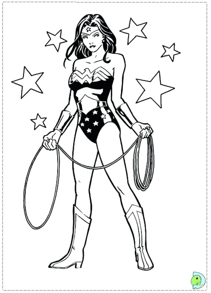 Wonder Woman Coloring Superheroes Coloring Books Free Printable 691x960 Wonder Woman Coloring Superheroes Coloring Books Free Printable