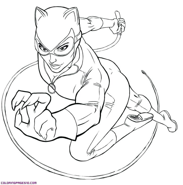 Big Catwoman Coloring Pages Medium Size Of Wit 728x735 Big Catwoman Coloring Pages Medium Size Of Wit