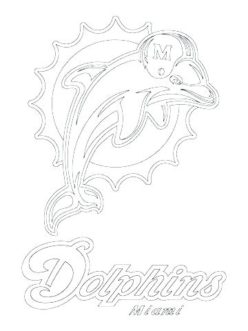 Miami Dolphin Logo Coloring Pages 360x480 Miami Dolphin Logo Coloring Pages