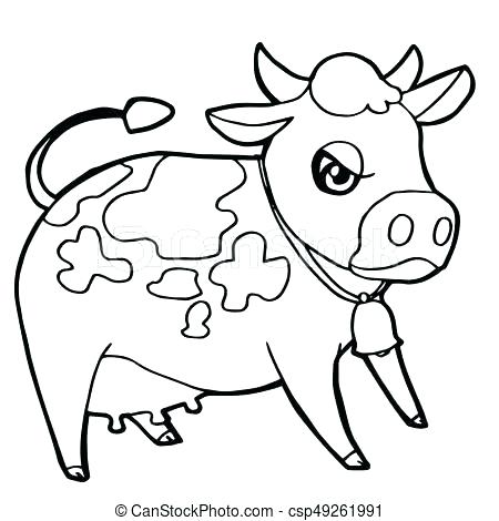 Cow Coloring Book Cow Coloring Book Cartoon Cute Cattle Or Cow 450x470 Cow Coloring Book Cow Coloring Book Cartoon Cute Cattle Or Cow