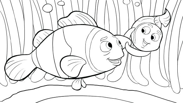 Finding Nemo Coloring Pages Coloring Book Finding Pages Page Home 585x329 Finding Nemo Coloring Pages Coloring Book Finding Pages Page Home