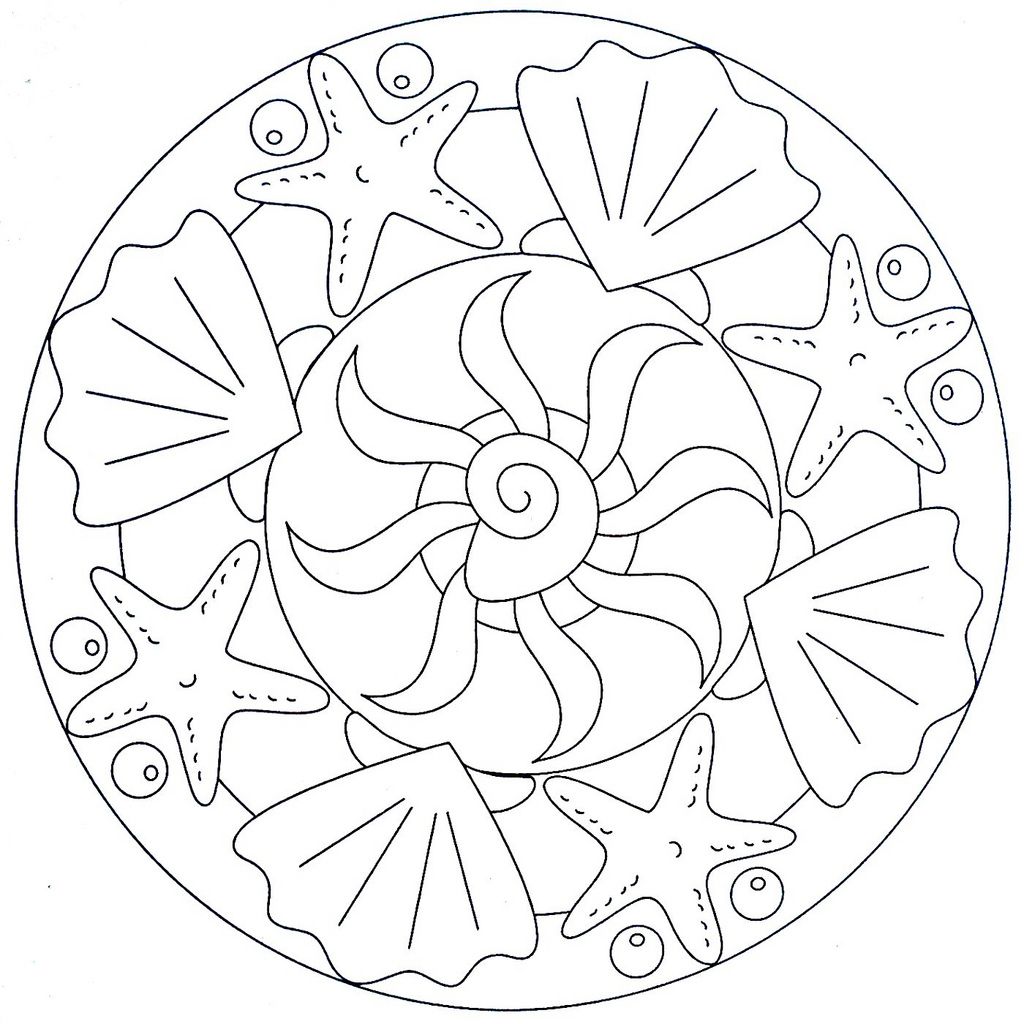 Mandala Coloring Page 1024x1024 Mandala Coloring Page