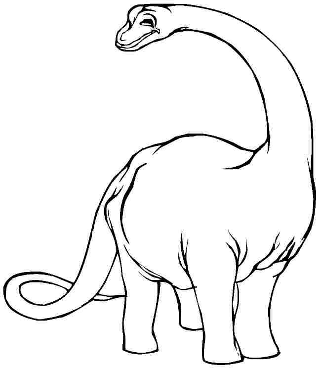 Brontosaurus Coloring Pages 648x744 Brontosaurus Coloring Pages