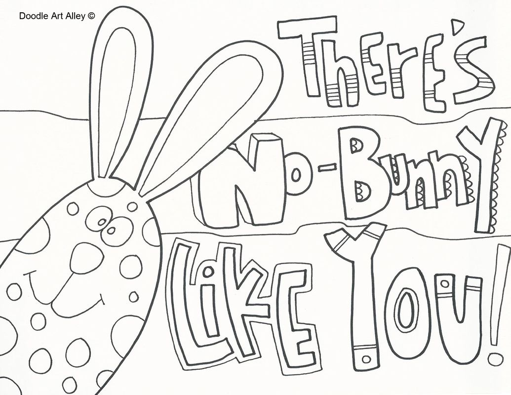 1035x800 Easter Coloring Pages
