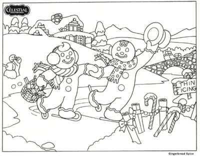 400x312 Coloring Pages Celestial Seasonings