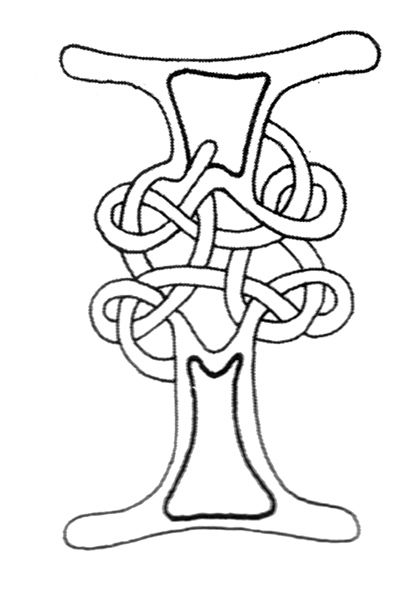 Celtic Alphabet Coloring Pages