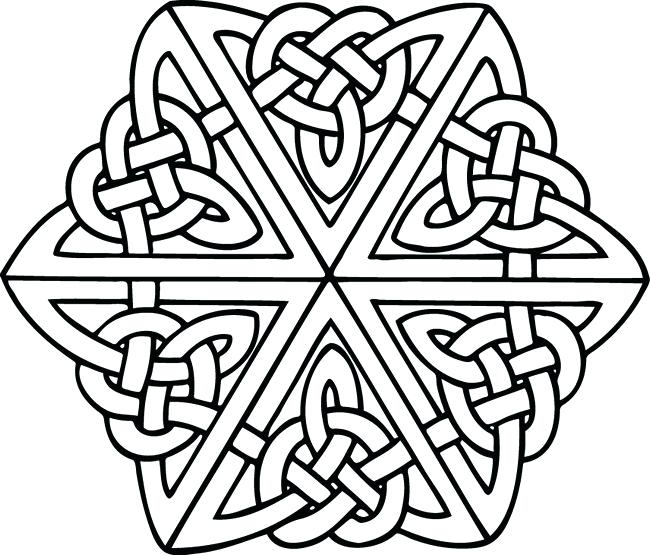 650x555 Celtic Patterns To Colour Celtic Designs Coloring Pages Plus Color