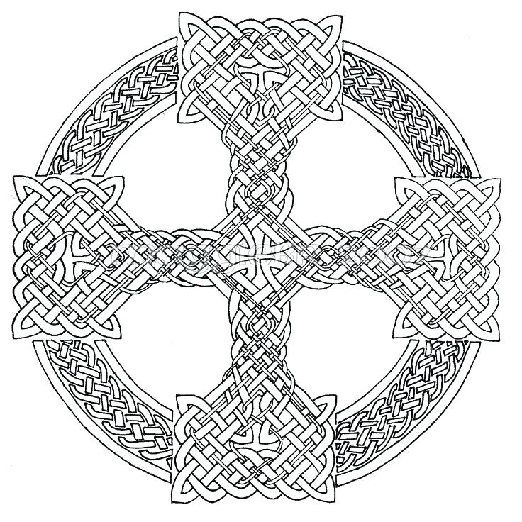 Celtic Coloring Pages For Adults Cross Mandala Pictures Coloring 736x736 Celtic Coloring Pages For Adults Cross Mandala Pictures Coloring