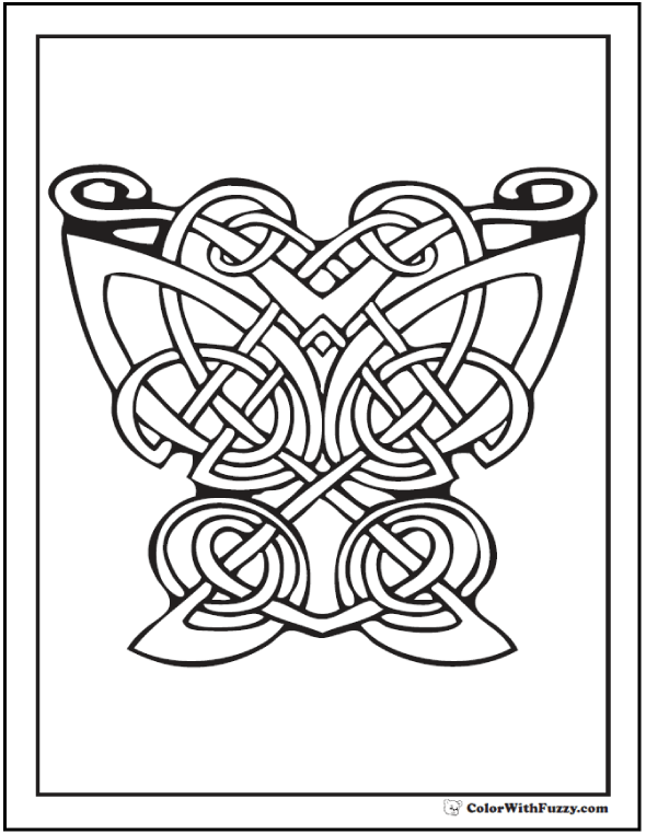 590x762 90 Celtic Coloring Pages Irish, Scottish, Gaelic Celtic Art