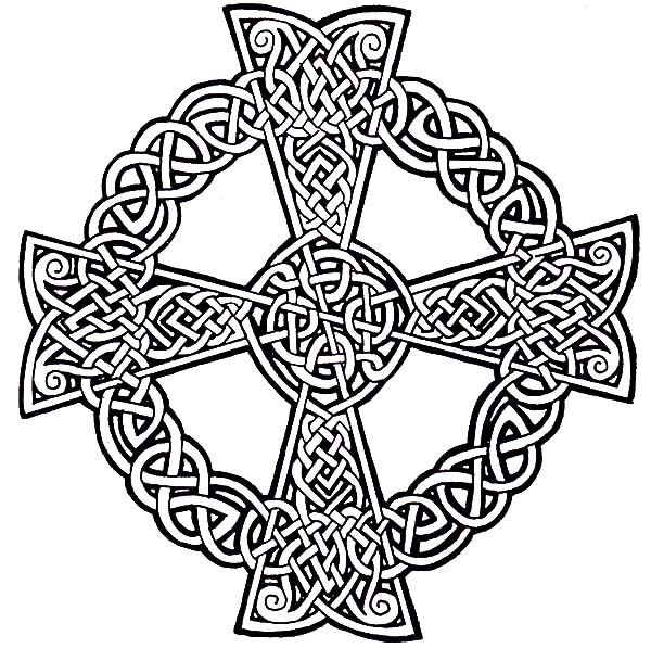 Cemetery Celtic Cross Coloring Pages Best Place To Color 600x609 Cemetery Celtic Cross Coloring Pages Best Place To Color