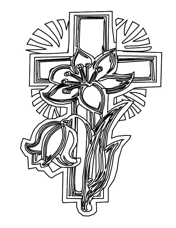Floral Celtic Cross Coloring Pages Floral Celtic Cross Coloring 600x777 Floral Celtic Cross Coloring Pages Floral Celtic Cross Coloring