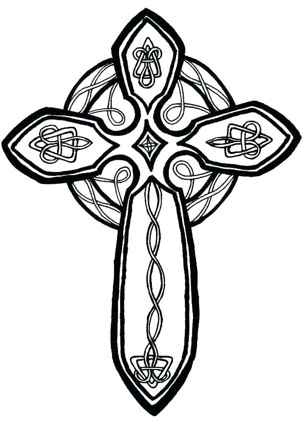 Celtic Cross Coloring Pages Printable Cross Coloring Pages Cross 600x832 Celtic Cross Coloring Pages Printable Cross Coloring Pages Cross