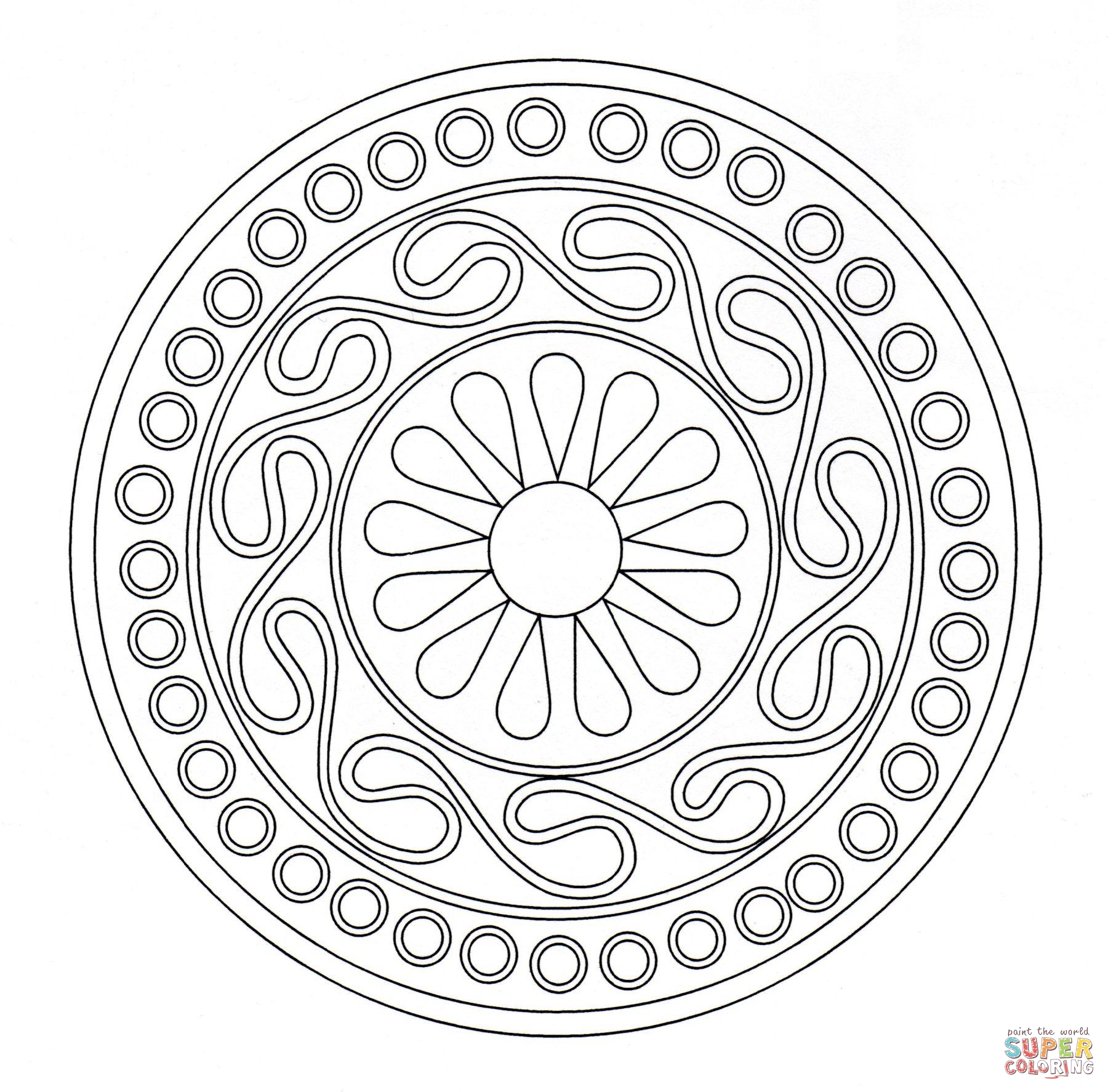 Celtic Ornament Super Coloring Mandala Ornament 1800x1774 Celtic Ornament Super Coloring Mandala Ornament