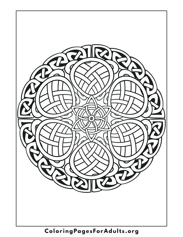612x792 Celtic Knot Coloring Pages Pdf 7 Free For Adults Mama Bees