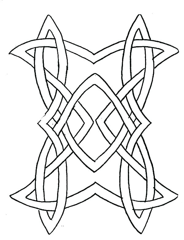 600x785 Celtic Designs Coloring Pages