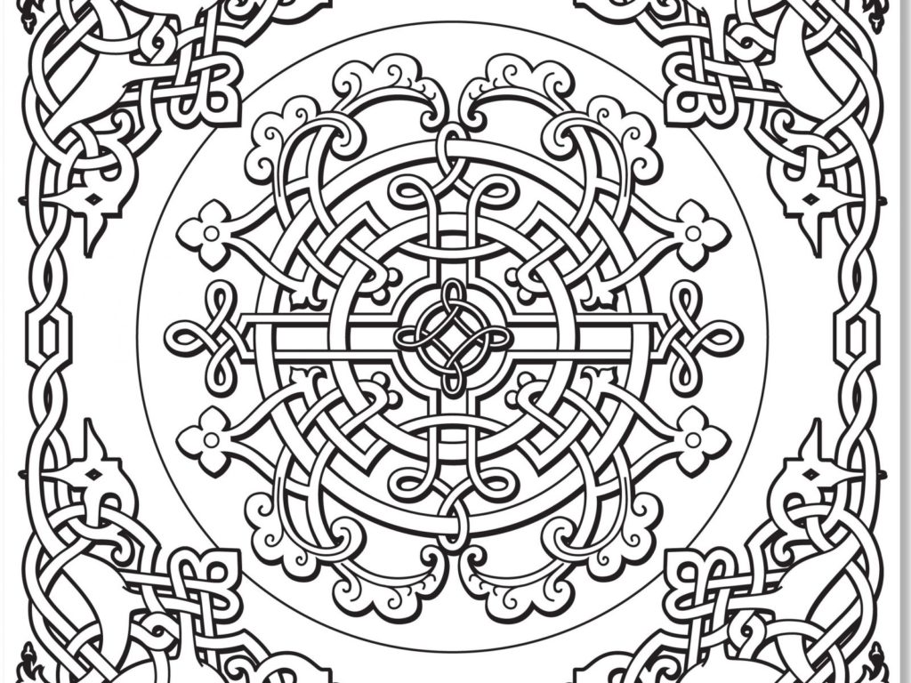 Celtic Knot Coloring Pages 7 1024x768 Celtic Knot Coloring Pages 7