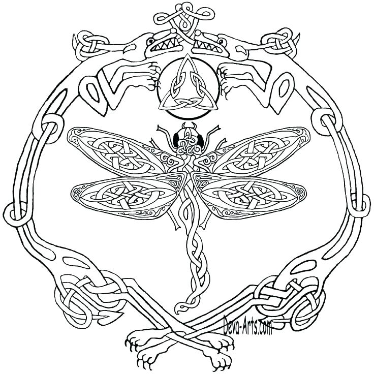 Celtic Knot Coloring Pages Love Knot Coloring Page Pages 736x736 Celtic Knot Coloring Pages Love Knot Coloring Page Pages