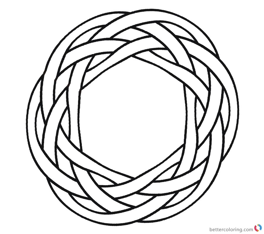 Celtic Knot Coloring Pages Simple Ornament 900x800 Celtic Knot Coloring Pages Simple Ornament
