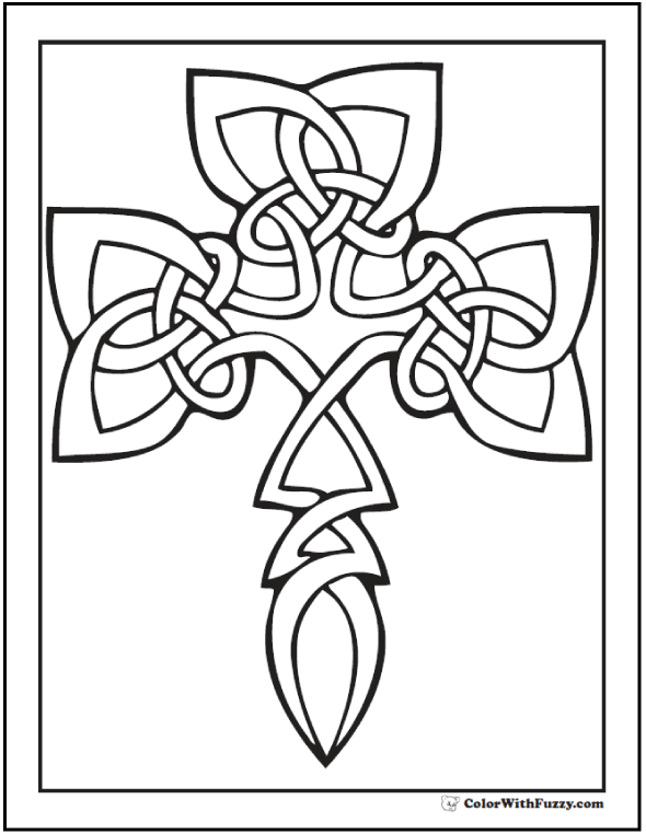 90 Celtic Coloring Pages Irish, Scottish, Gaelic Celta 590x762 90 Celtic Coloring Pages Irish, Scottish, Gaelic Celta