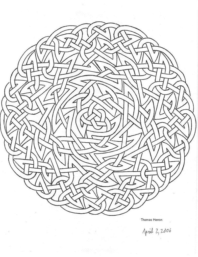 Celtic Mandala Coloring Pages Celtic Knot 4 By Ceramicsmaster 784x1018 Celtic Mandala Coloring Pages Celtic Knot 4 By Ceramicsmaster
