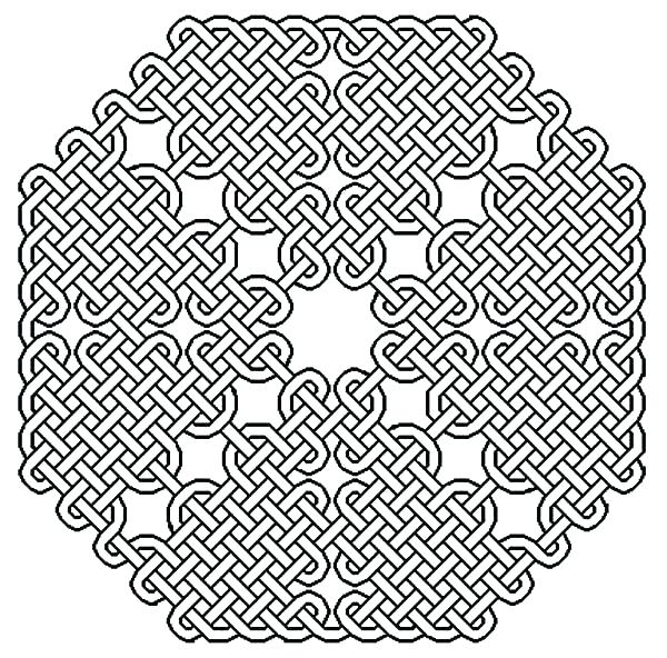 Celtic Coloring Pages Printable Adult Knot Coloring Pages 600x592 Celtic Coloring Pages Printable Adult Knot Coloring Pages