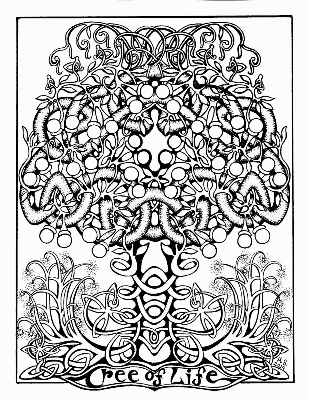 Celtic Knot Pattern Coloring Page Pages 1236x1600 Celtic Knot Pattern Coloring Page Pages