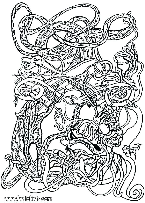 Celtic Knot Coloring Pages For Adults Coloring Collection 607x850 Celtic Knot Coloring Pages For Adults Coloring Collection