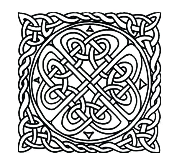 Celtic Knot Coloring Pages Free at GetColorings.com | Free printable ...