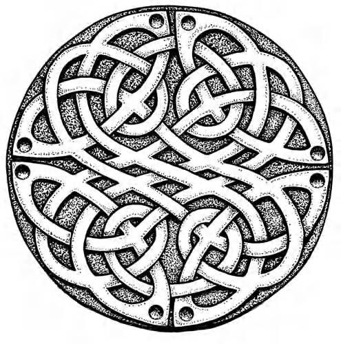 495x500 Celtic Knot Coloring Pages, Celtic Shield Colouring Pages Crafts
