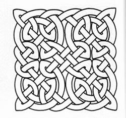 250x234 Free Printable Celtic Knot Patterns Ornaments