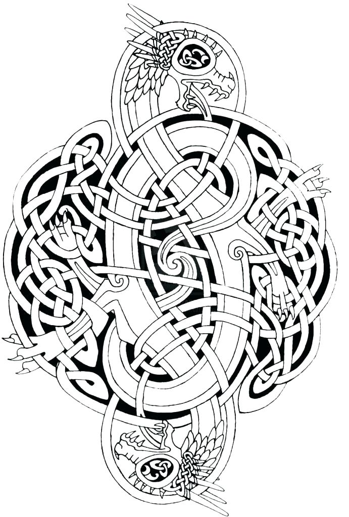 691x1024 Celtic Mandala Coloring Pages Printable Mandala Coloring Pages