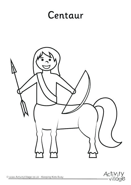 Ancient Greek Gods Coloring Pages Page Centaur Colouring 2 460x650 Ancient Greek Gods Coloring Pages Page Centaur Colouring 2