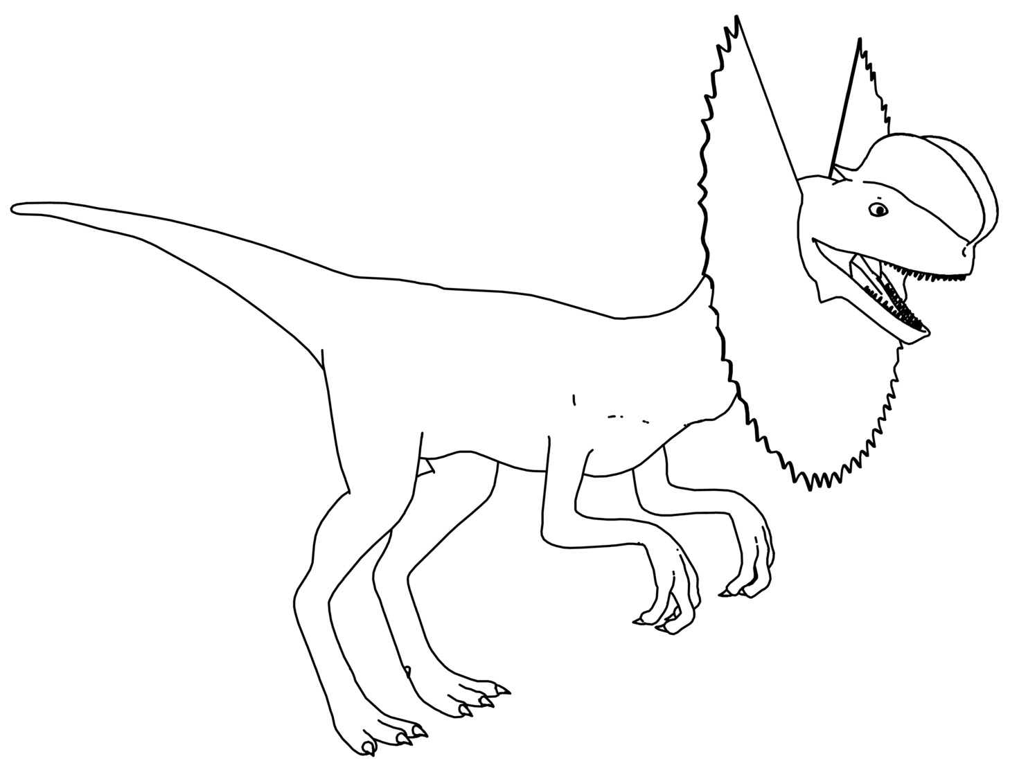 1458x1112 Ceratosaurus Coloring Pages Elegant Dilophosaurus Coloring Page