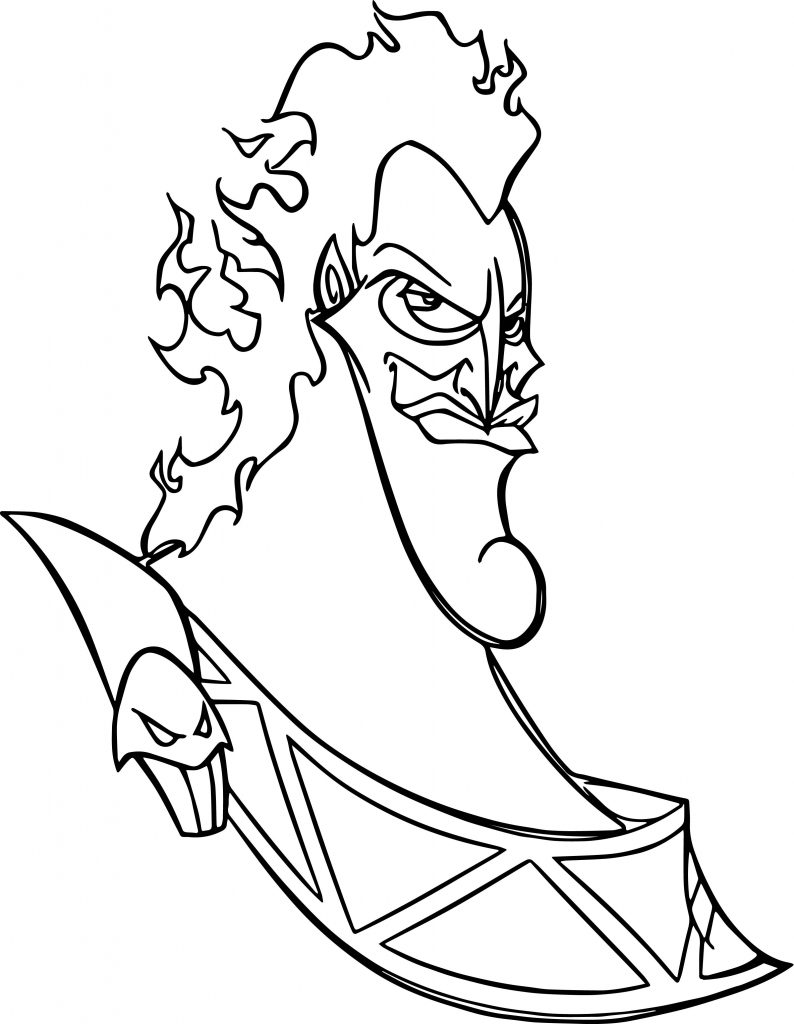 Hades Coloring Page 794x1024 Hades Coloring Page