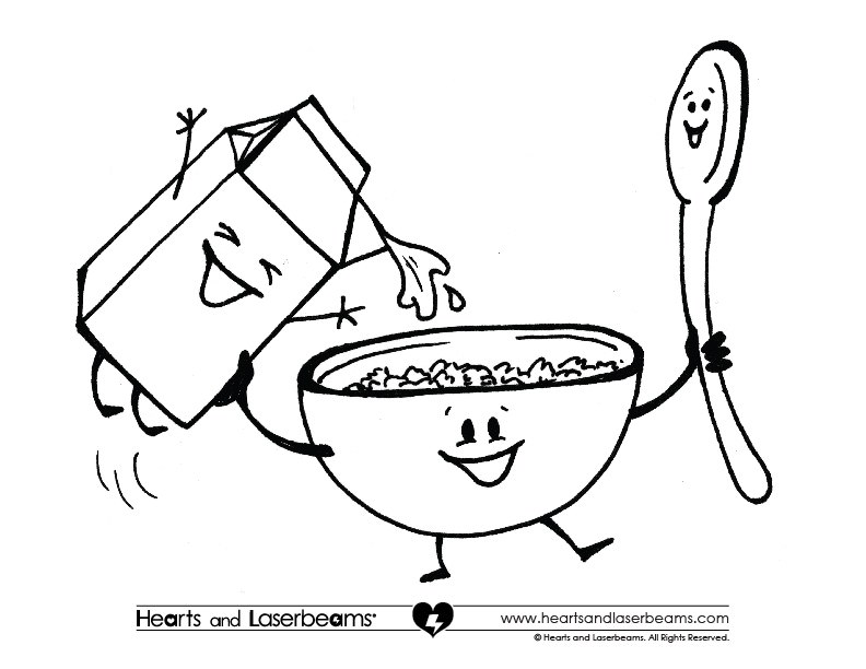 Cereal Box Coloring Pages 792x612 Cereal Box Coloring Pages
