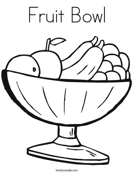 Bowl Coloring Page Color Bros 468x605 Bowl Coloring Page Color Bros