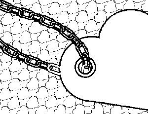 300x231 Heart On Chain Coloring Page.png