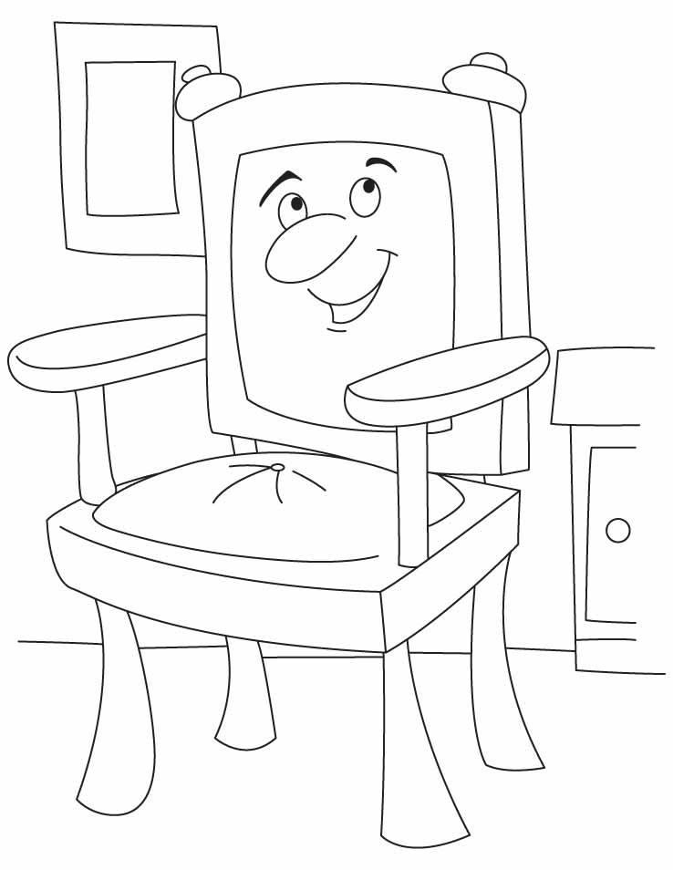 Chair Coloring Pages Download Free Chair Coloring Pages For Kids 738x954 Chair Coloring Pages Download Free Chair Coloring Pages For Kids