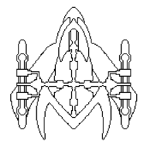 Spaceship Coloring Page Set 3 300x299 Spaceship Coloring Page Set 3