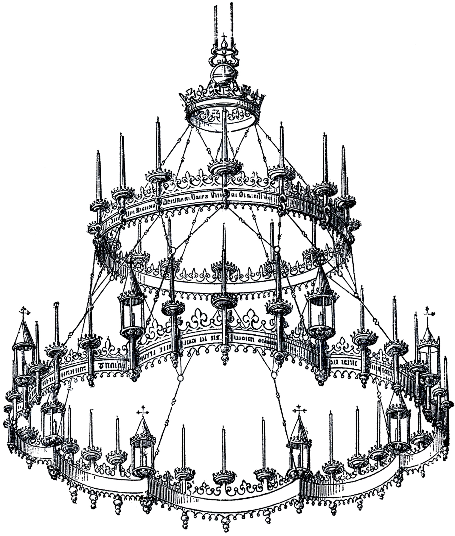 Vintage Gothic Chandelier! 1527x1800 Vintage Gothic Chandelier!