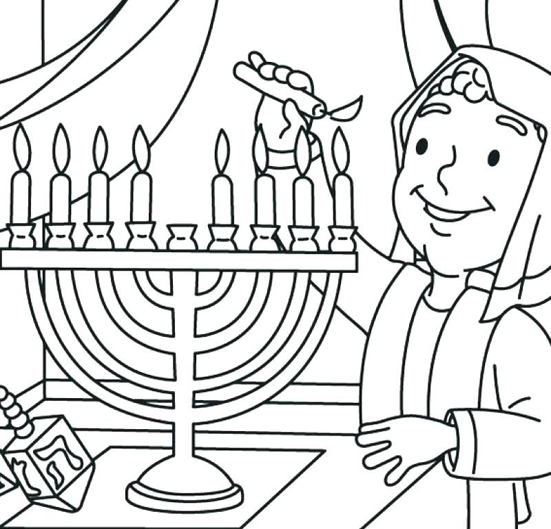 800x768 Chanukah Coloring Sheets Hanukkah Menorah Coloring Sheets