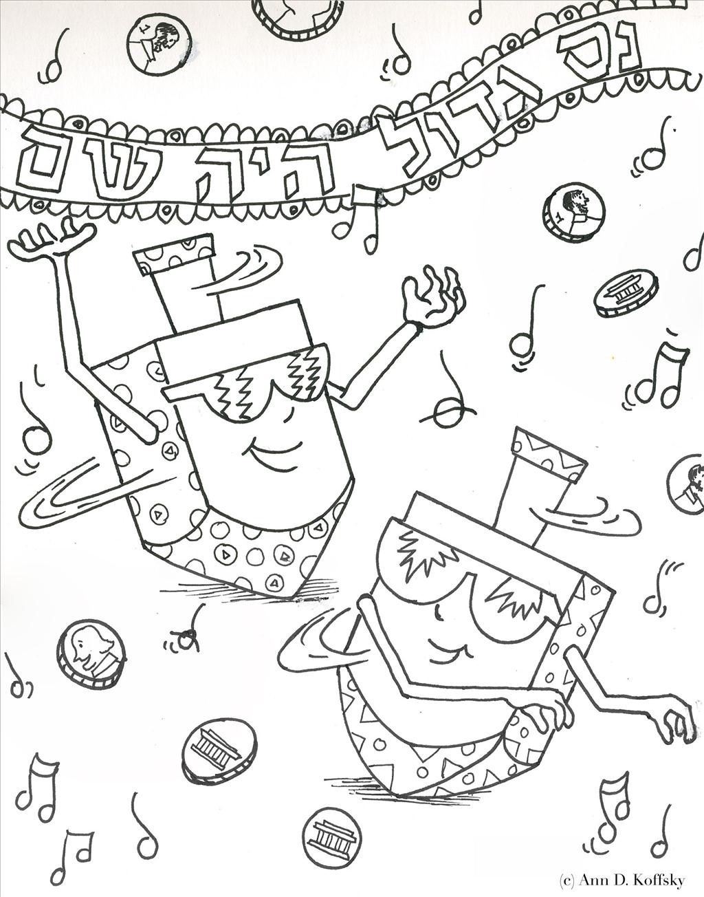 1024x1304 Gigantic Hannukah Coloring Pages Happy Chanukah Page