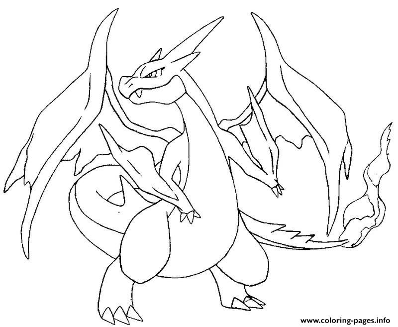 800x657 Print Mega Pokemon Y Evolved Pokemon Charizard Coloring Pages