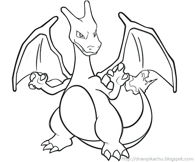 640x533 Pokemon Coloring Pages Charizard Pictures To Color Google Search