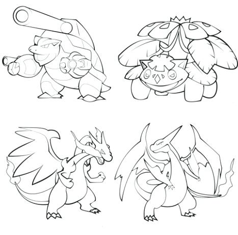 467x461 Pokemon Charizard Coloring Pages Deepart