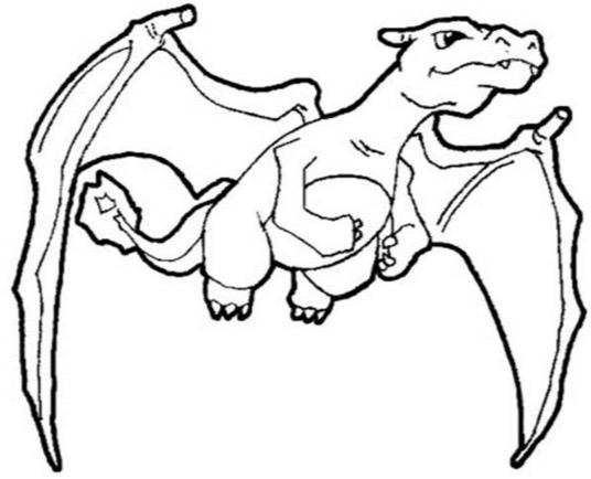 536x434 Charizard Pokemon Coloring Page Amp Coloring Book