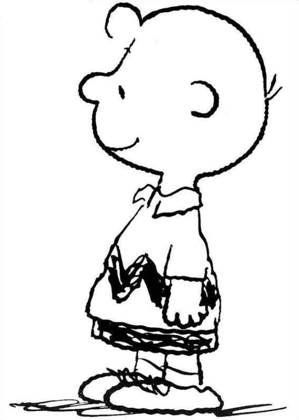 Kids N 23 Coloring Pages Of Charlie Brown 593x832 Kids N 23 Coloring Pages Of Charlie Brown