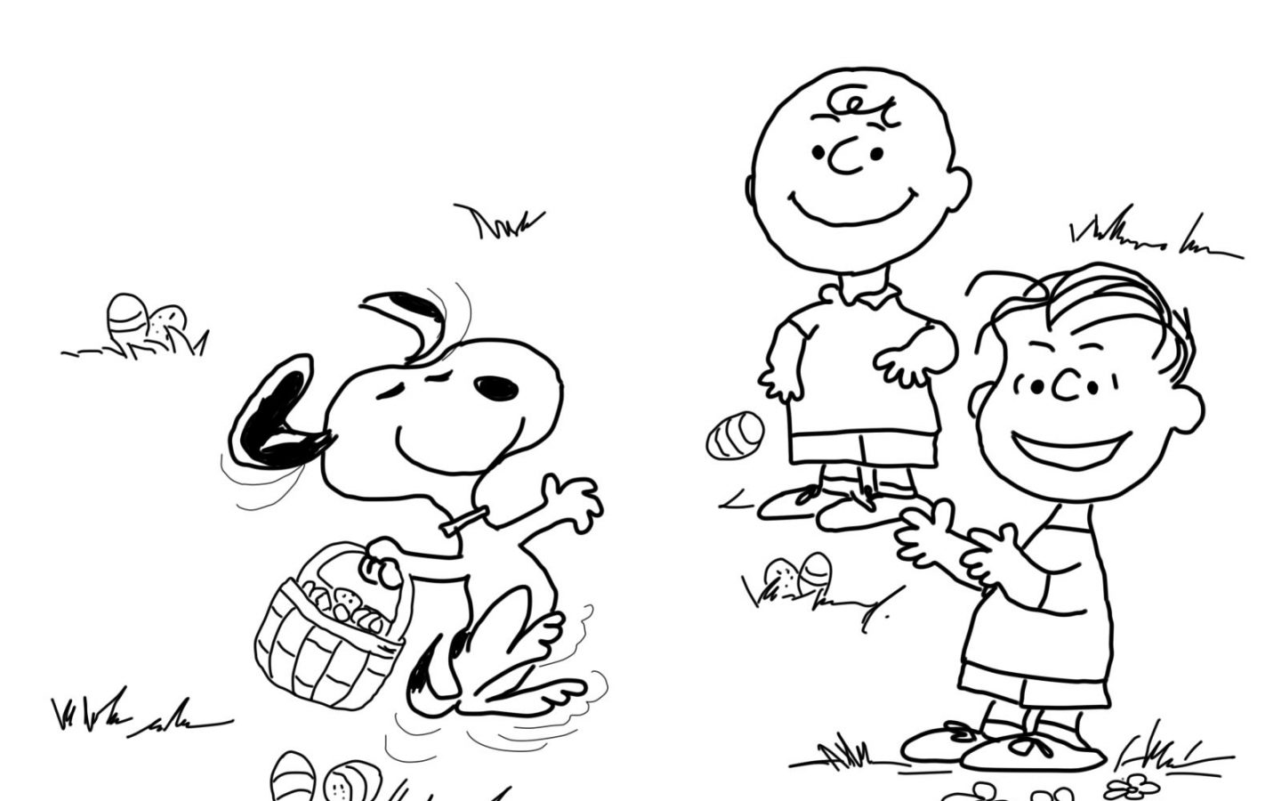 1440x900 Clever Charlie Brownng Pages Halloween Printable Free Christmas